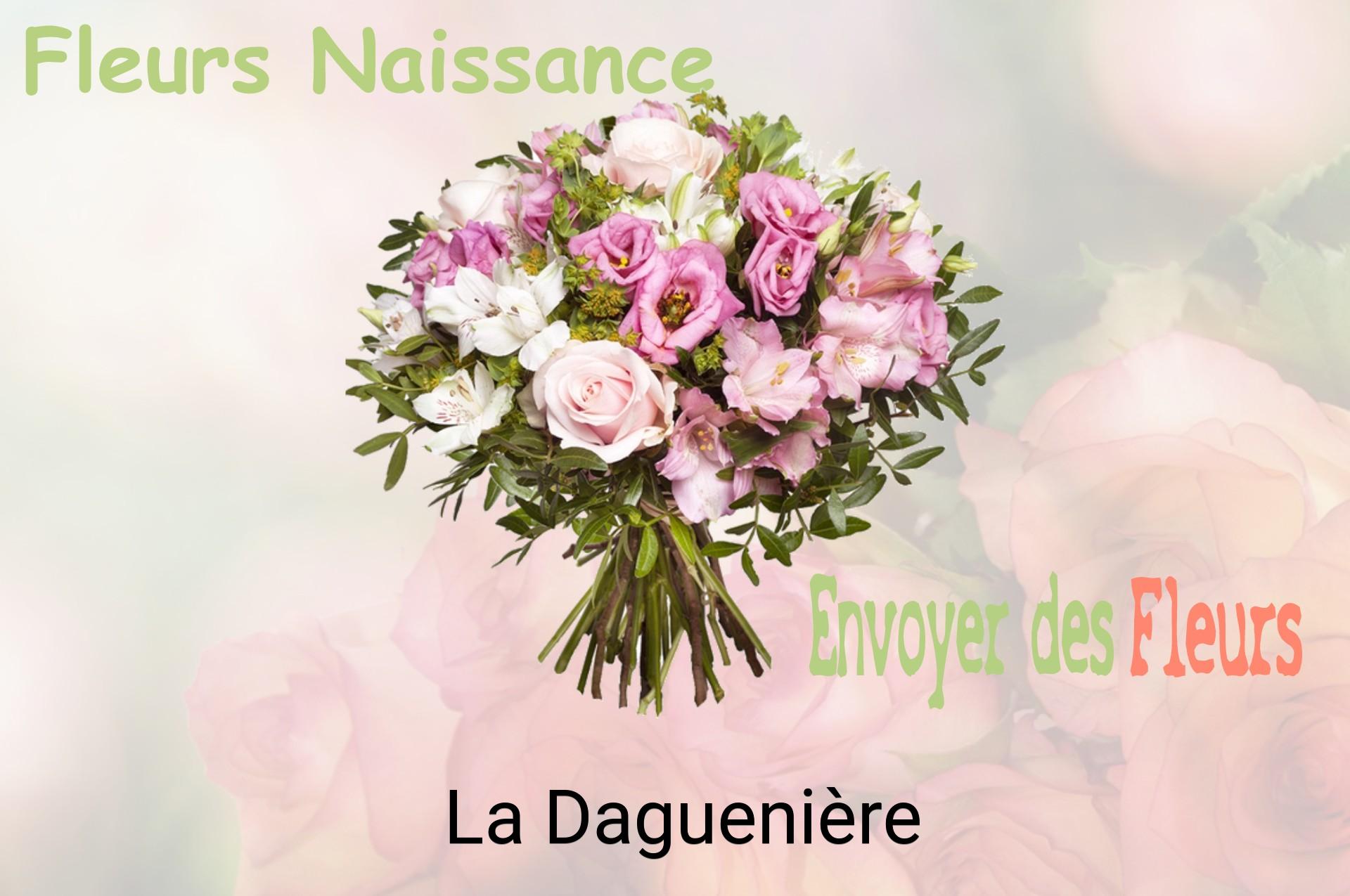 Bouquet de fleurs de naissance livré à La Daguenière